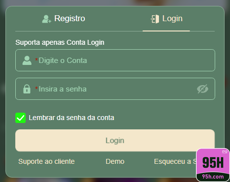 95h.com Oportunidades Exclusivas no 95h.com